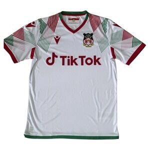 Wrexham Macron AFC Soccer/Football Third Jersey Kit 2022/2023 Men's Small White